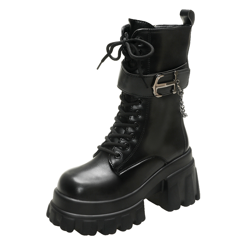 Winter Clothing Korea - 11 cm Kadın Gizli Topuklu Botlar