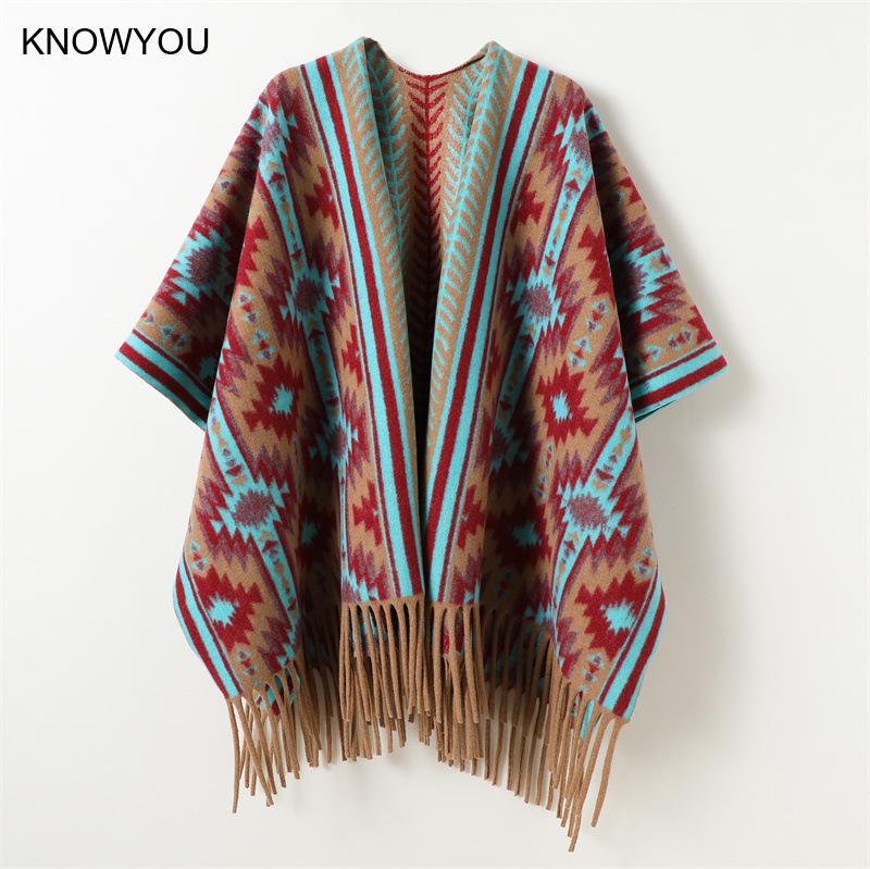 Cashmere Scarf Wrap - Kadın Erkek Sarar Sıcak Eşarp Baskılı