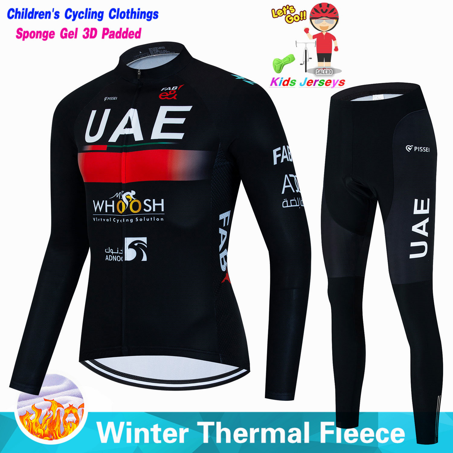 Winter Clothing Kids Sale - Uae Çocuklar Kış Polar Bisiklet Forması