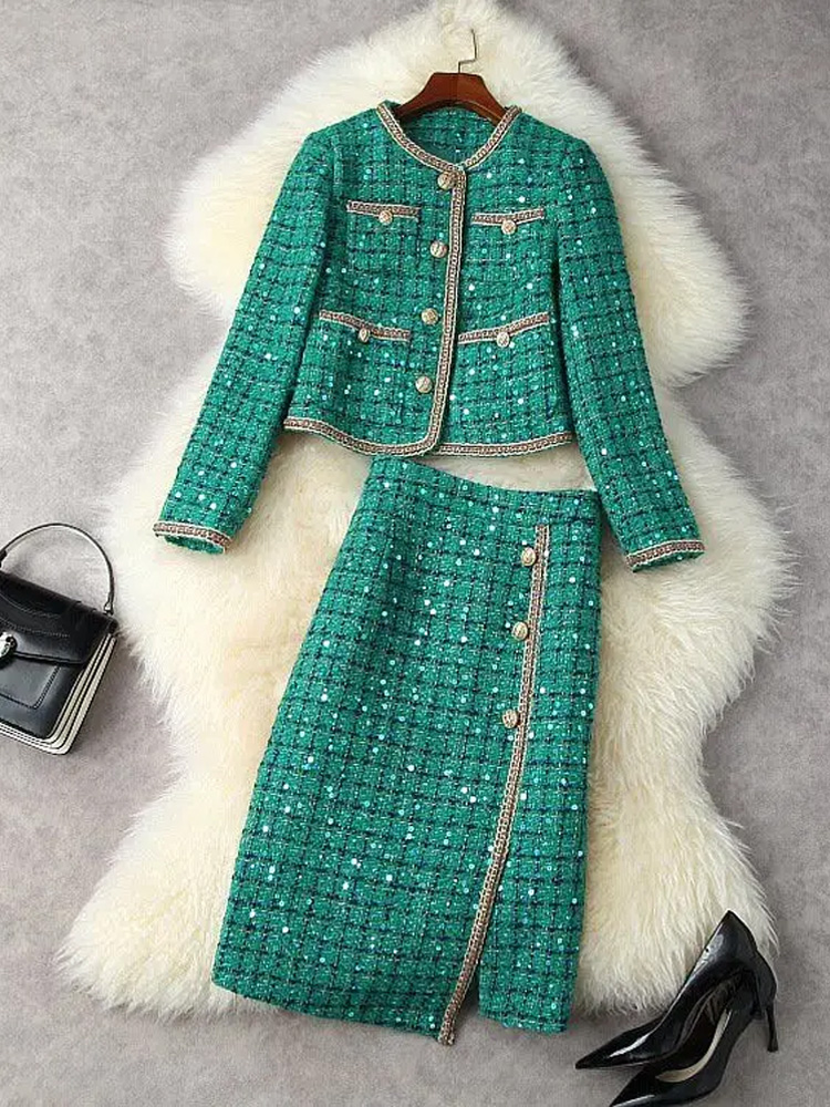 Jack Winter Clothing - Kadın Kış Zarif Vintage Tüvit Kokulu