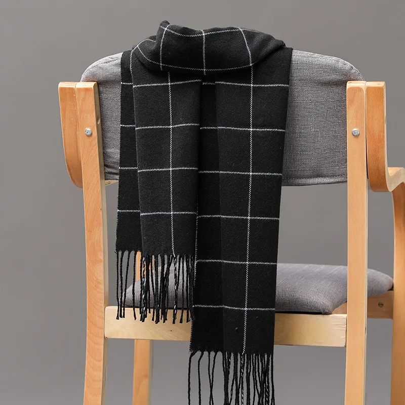 Cashmere Scarf Wrap - 2023 Yeni Kış Erkek Eşarp Sıcak