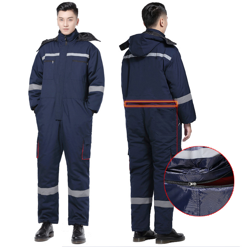 Winter Clothing Articles - Erkekler için kış Yansıtıcı Tulumlar Çalışma