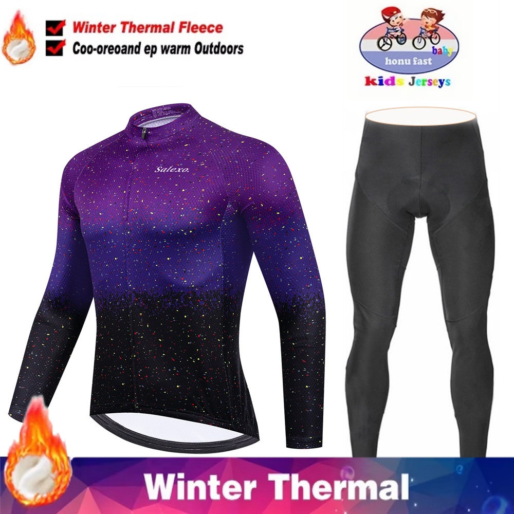 Winter Clothing Kids Sale - Gradient Salexo Çocuk Kışlık Termal Polar