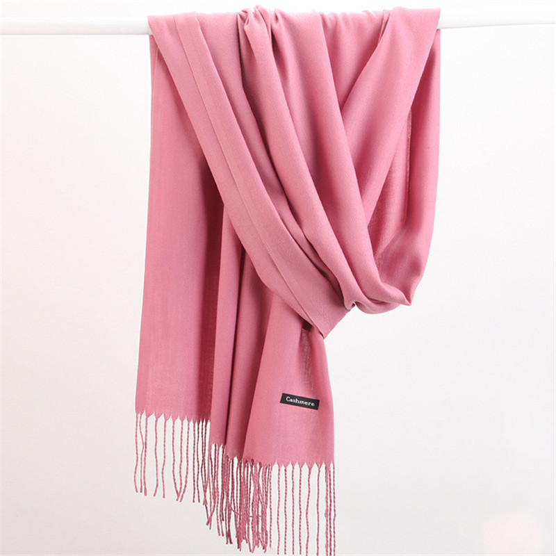 Moda Düz Renk 2023 Kadın Eşarp - Cashmere Scarf Wrap incelemesi ve fiyatı