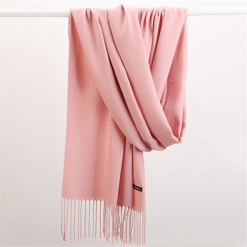 Moda Düz Renk 2023 Kadın Eşarp - Cashmere Scarf Wrap incelemesi ve fiyatı