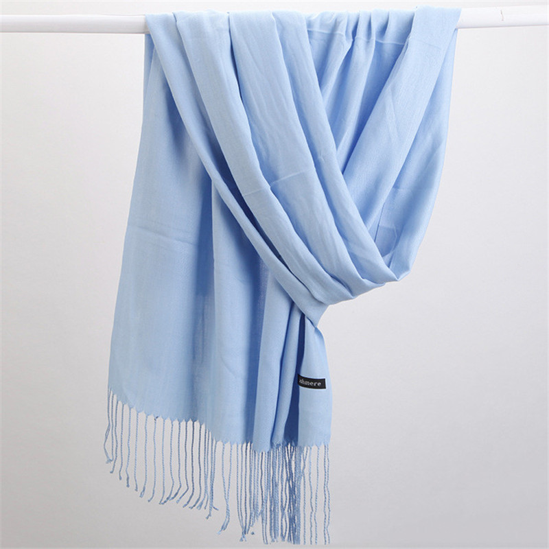 Moda Düz Renk 2023 Kadın Eşarp - Cashmere Scarf Wrap incelemesi ve fiyatı