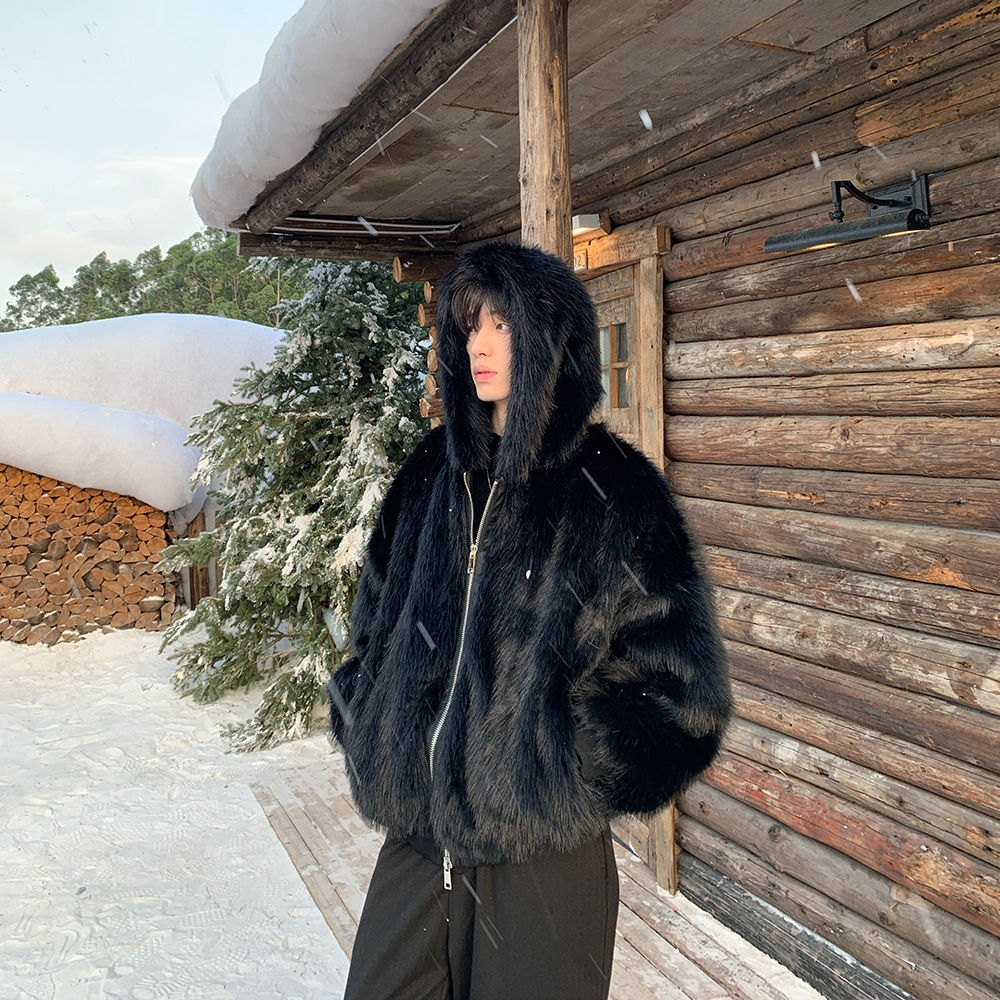 Erkekler Suni Kürk Montlar Cek - Winter Clothing Clearance incelemesi ve fiyatı