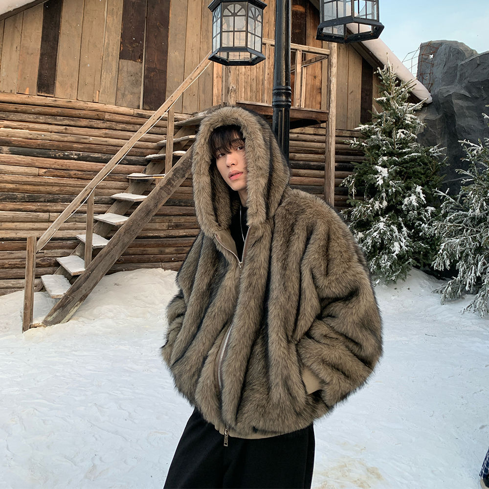 Erkekler Suni Kürk Montlar Cek - Winter Clothing Clearance incelemesi ve fiyatı