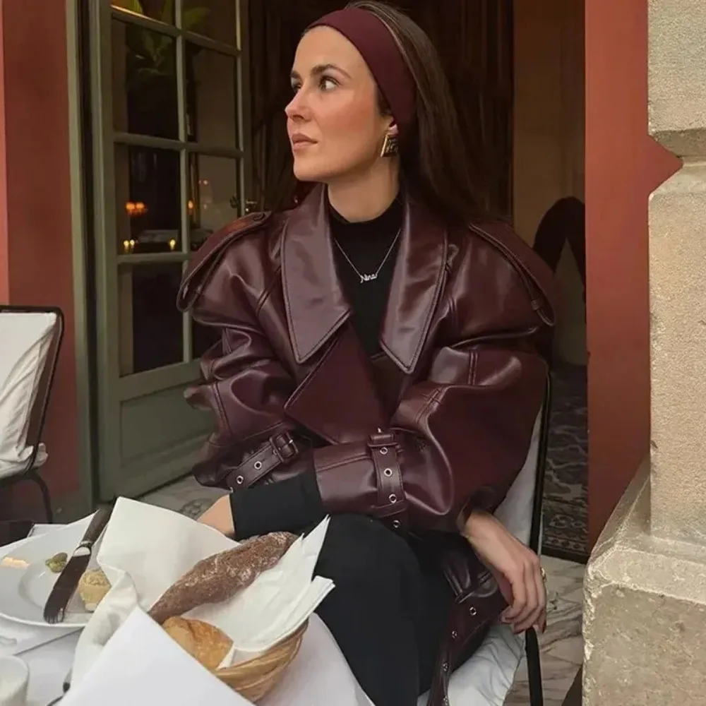 Pop Moda Yaka Pu Deri Kemer Ma - Jack Winter Clothing incelemesi ve fiyatı