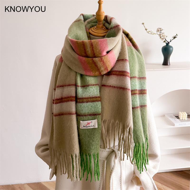 2026 Kış Kalın Sıcak Atkı Kadı - Cashmere Scarf Wrap incelemesi ve fiyatı
