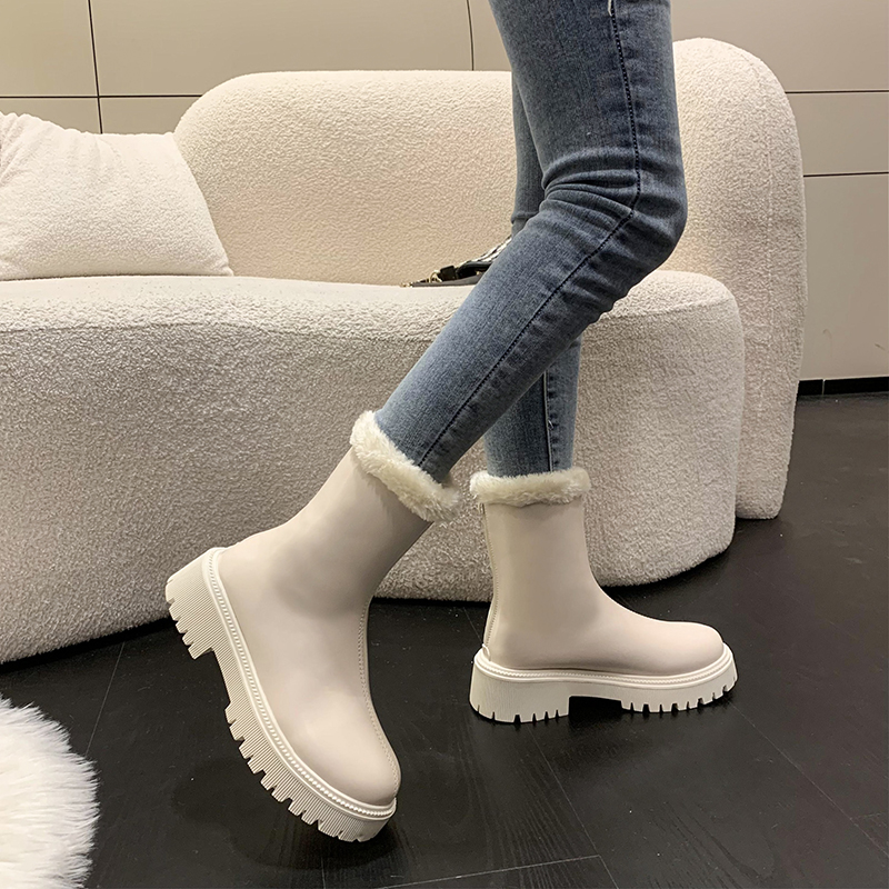 Kış Kadın Sıcak Peluş Ayak Bil - Winter Clothing Korea incelemesi ve fiyatı