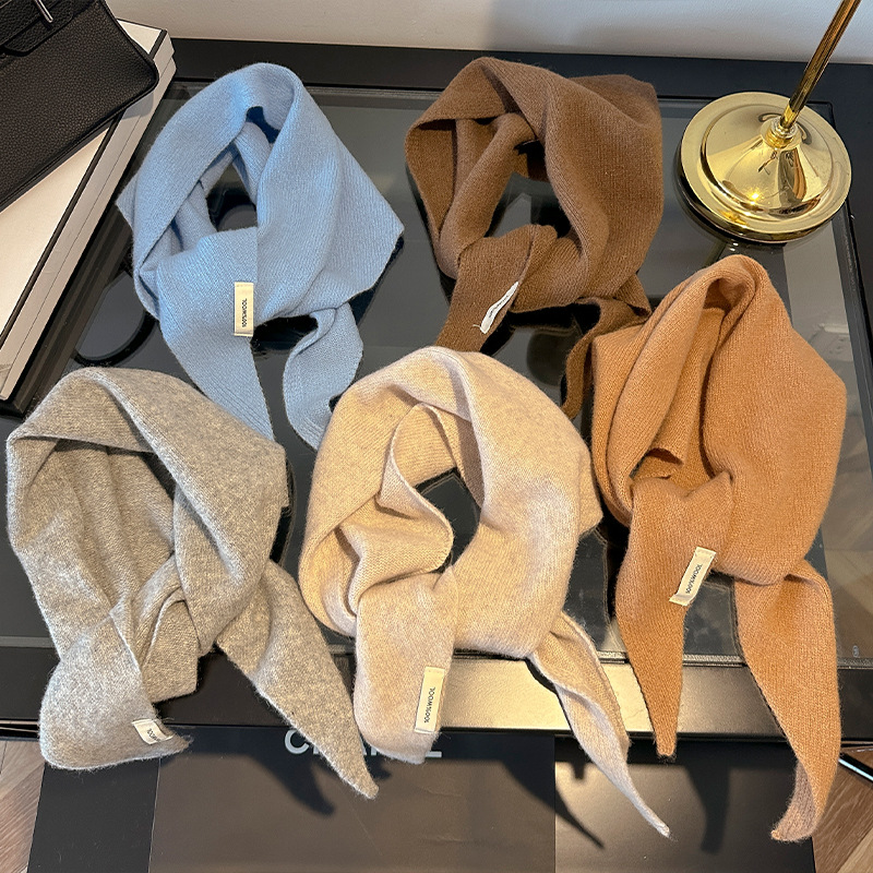 % 100 Yün Kore Tarzı Örme Üçge - Winter Clothing Korea incelemesi ve fiyatı