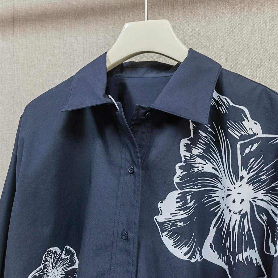 Romantik Beyaz Çiçek Baskılı G - Winter Clothing Korea incelemesi ve fiyatı