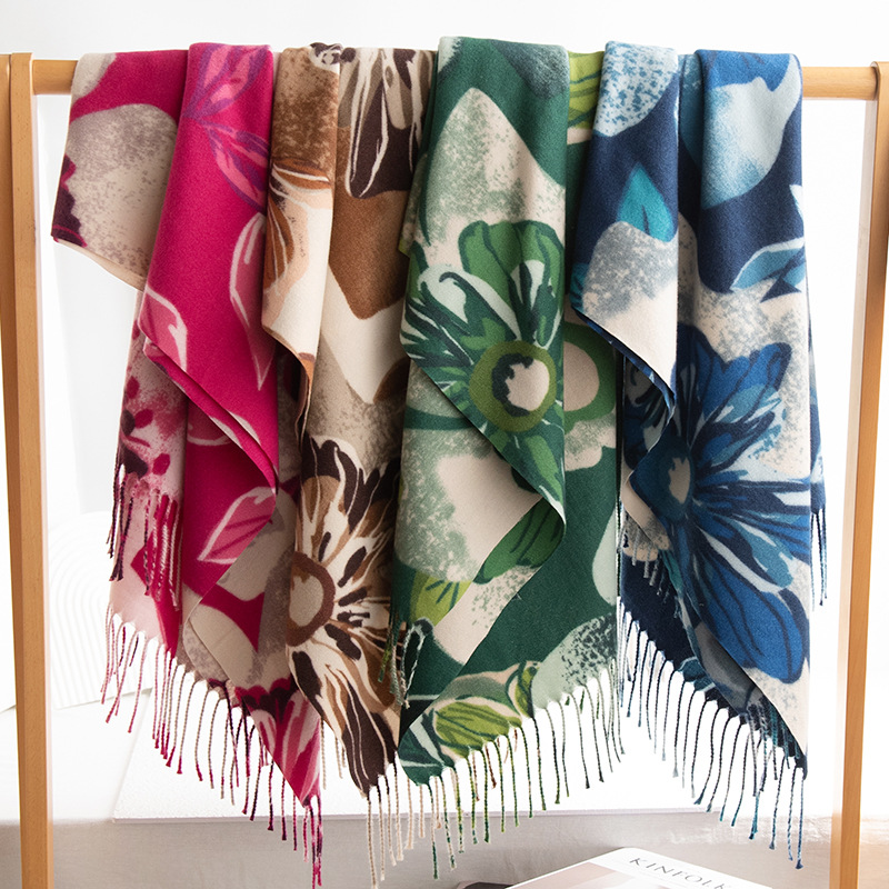 Lüks Eşarp Kaşmir Pashmina Kış - Cashmere Scarf Wrap incelemesi ve fiyatı